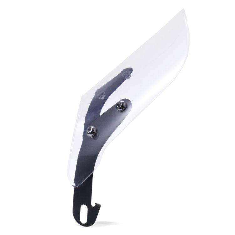 XRL-456120 Motorcycle 5-7 inch Headlight Retro Windshield(Transparent) - free shipping - PMC TechLife - Order now!