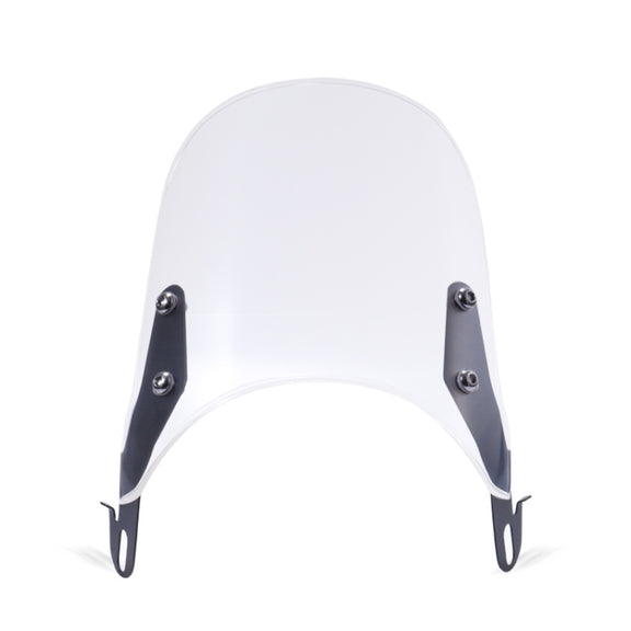 XRL-456120 Motorcycle 5-7 inch Headlight Retro Windshield(Transparent)
