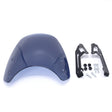 XRL-DF-7654 Motorcycle Headlight Retro Windshield for DUCATI(Transparent Smoked) - Others by PMC TechLife | Online Shopping South Africa | PMC TechLife | Buy Now Pay Later Mobicred