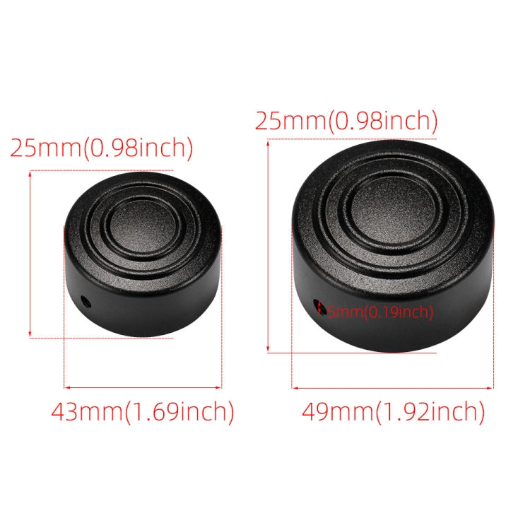 HP-A006 Motorcycle Modified Rear Axle Nut Covers Caps for Harley Sportster S(Brown) - Ornamental Parts by PMC TechLife | Online Shopping South Africa | PMC TechLife | Buy Now Pay Later Mobicred