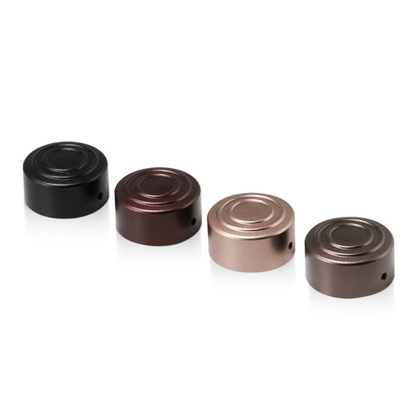 HP-A006 Motorcycle Modified Rear Axle Nut Covers Caps for Harley Sportster S(Black)