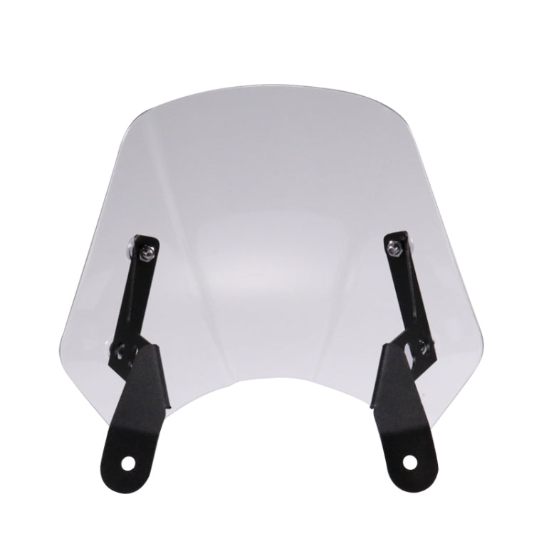 HP-DF016-B Motorcycle Front Windshield for Benelli Leoncino Trail 250(Transparent) - Others by PMC TechLife | Online Shopping South Africa | PMC TechLife | Buy Now Pay Later Mobicred
