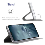 For Sharp Aquos Wish ViLi DMX Series Shockproof TPU + PU Leather Magnetic Attraction Horizontal Flip Case(Grey)