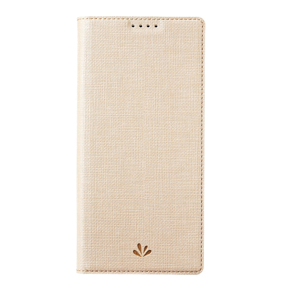 For Sharp Aquos Wish ViLi DMX Series Shockproof TPU + PU Leather Magnetic Attraction Horizontal Flip Case(Gold)