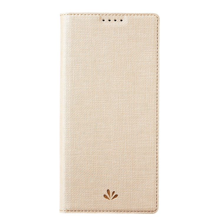 For Sharp Aquos Wish ViLi DMX Series Shockproof TPU + PU Leather Magnetic Attraction Horizontal Flip Case(Gold)