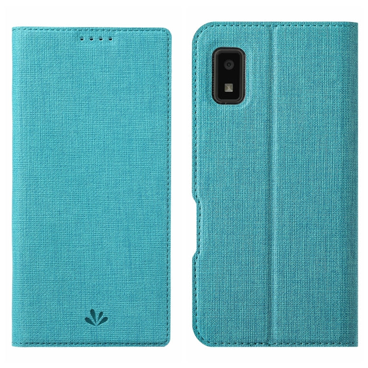 For Sharp Aquos Wish ViLi DMX Series Shockproof TPU + PU Leather Magnetic Attraction Horizontal Flip Case(Blue) - free shipping - PMC Jewellery - Order now!