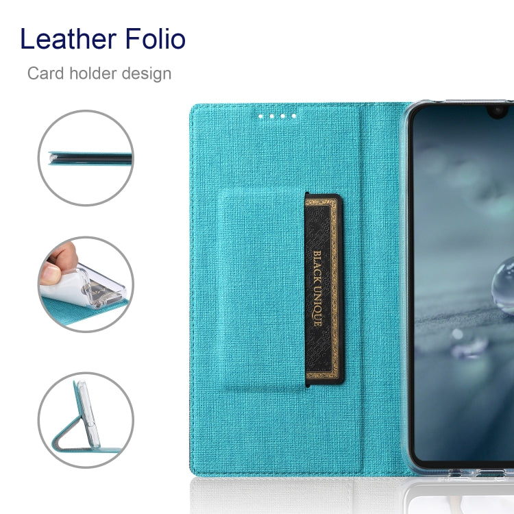For Sharp Aquos Wish ViLi DMX Series Shockproof TPU + PU Leather Magnetic Attraction Horizontal Flip Case(Blue)