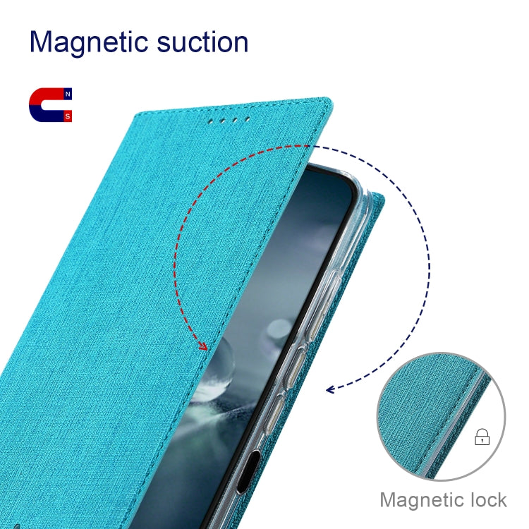 For Sharp Aquos Wish ViLi DMX Series Shockproof TPU + PU Leather Magnetic Attraction Horizontal Flip Case(Blue) - free shipping - PMC Jewellery - Order now!