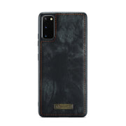 For Galaxy S20 CaseMe Detachable Multifunctional Horizontal Flip Leather Case, with Card Slot & Holder & Zipper Wallet & Photo Frame(Black)