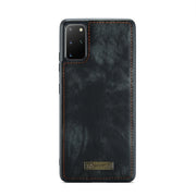 For Galaxy S20 Ultra CaseMe Detachable Multifunctional Horizontal Flip Leather Case, with Card Slot & Holder & Zipper Wallet & Photo Frame(Black)