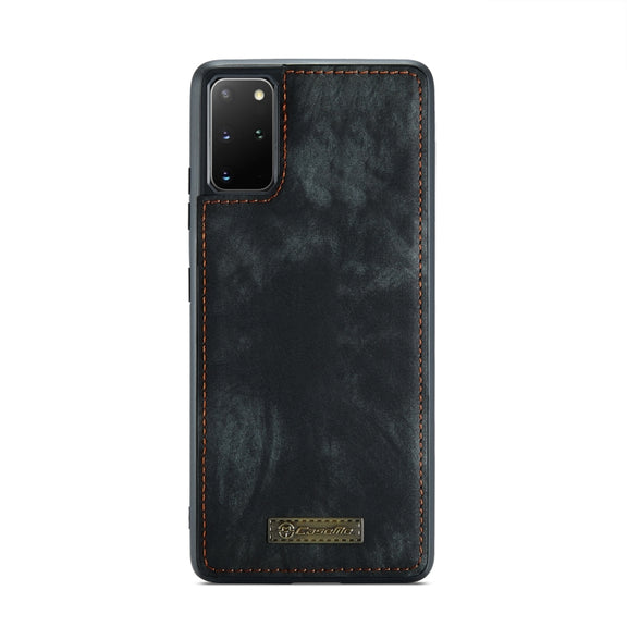 For Galaxy S20 Ultra CaseMe Detachable Multifunctional Horizontal Flip Leather Case, with Card Slot & Holder & Zipper Wallet & Photo Frame(Black)