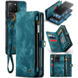For Galaxy S20 Plus CaseMe Detachable Multifunctional Horizontal Flip Leather Case, with Card Slot & Holder & Zipper Wallet & Photo Frame(Green) - free shipping - PMC Jewellery - Order now!
