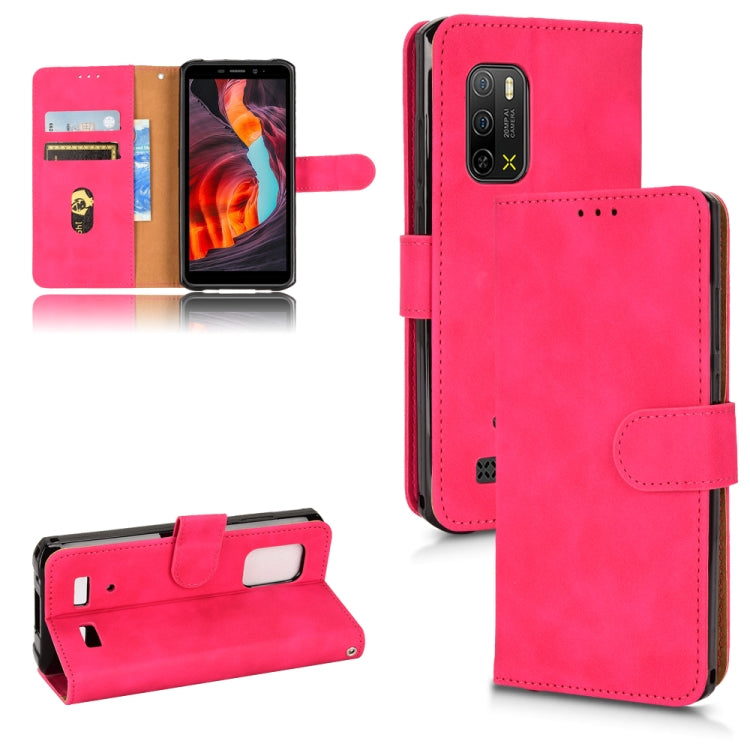 For Ulefone Armor X10 Skin Feel Magnetic Flip Leather Phone Case(Rose Red) - Ulefone Cases by PMC Jewellery | Online Shopping South Africa | PMC Jewellery | Buy Now Pay Later Mobicred