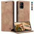 For Galaxy A71 CaseMe Multifunctional Horizontal Flip Leather Case, with Card Slot & Holder & Wallet(Brown) - free shipping - PMC Jewellery - Order now!