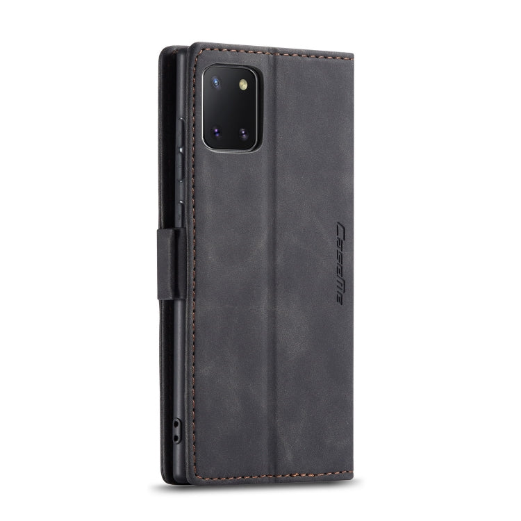 For Galaxy A81 / Note 10 Lite CaseMe Multifunctional Horizontal Flip Leather Case, with Card Slot & Holder & Wallet(Black) - Galaxy Phone Cases by CaseMe | Online Shopping South Africa | PMC Jewellery | Buy Now Pay Later Mobicred