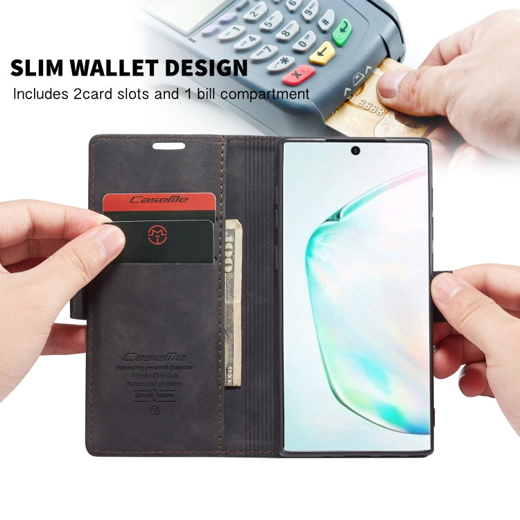 For Galaxy A81 / Note 10 Lite CaseMe Multifunctional Horizontal Flip Leather Case, with Card Slot & Holder & Wallet(Black) - Galaxy Phone Cases by CaseMe | Online Shopping South Africa | PMC Jewellery | Buy Now Pay Later Mobicred