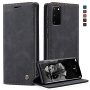 For Galaxy S20 CaseMe Multifunctional Horizontal Flip Leather Case, with Card Slot & Holder & Wallet(Black)