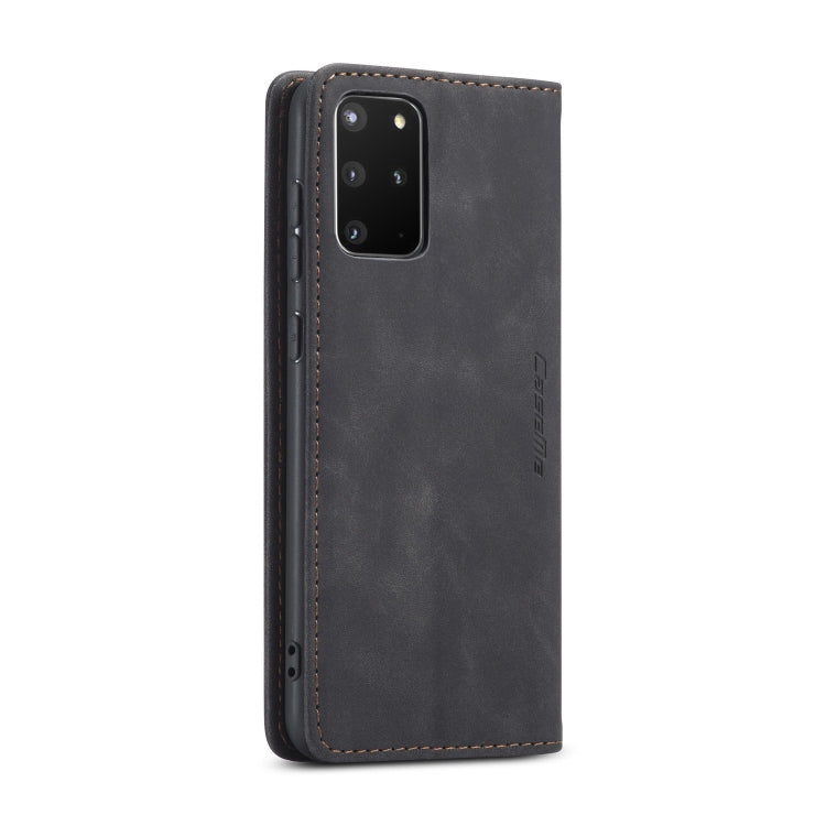 For Galaxy S20 Plus CaseMe Multifunctional Horizontal Flip Leather Case, with Card Slot & Holder & Wallet(Black) - free shipping - PMC Jewellery - Order now!