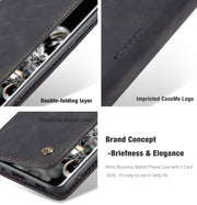 For Galaxy S20 Plus CaseMe Multifunctional Horizontal Flip Leather Case, with Card Slot & Holder & Wallet(Black)