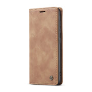 For Galaxy S20 Plus CaseMe Multifunctional Horizontal Flip Leather Case, with Card Slot & Holder & Wallet(Brown)
