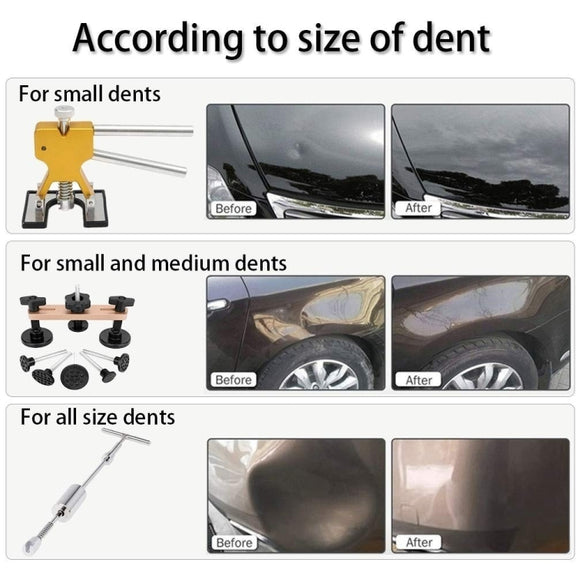 D3 94 in 1 Car Paintless Dent Dings Repair Lifter Tools Kit, Plug Type:US Plug