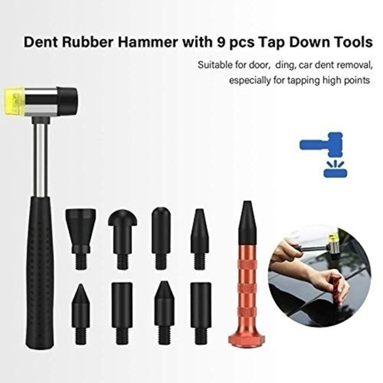 D3 96 in 1 Car Paintless Dent Dings Repair Lifter Tools Kit, Plug Type:EU Plug