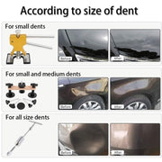 D3 96 in 1 Car Paintless Dent Dings Repair Lifter Tools Kit, Plug Type:UK Plug