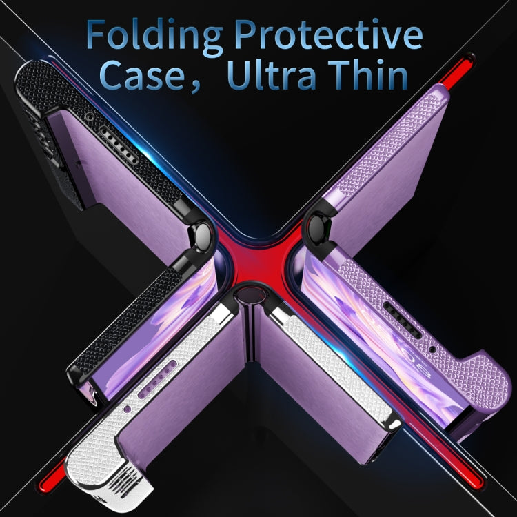 For Huawei Mate Xs 2 Ultra-thin Frame Paste Leather Shockproof Phone Case(White) - Huawei Cases by PMC TechLife | Online Shopping South Africa | PMC TechLife | Buy Now Pay Later Mobicred