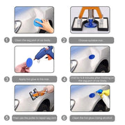 N2 72 in 1 Car Paintless Dent Removal Fender Damage Repair Puller Lifter, Plug Type:US Plug