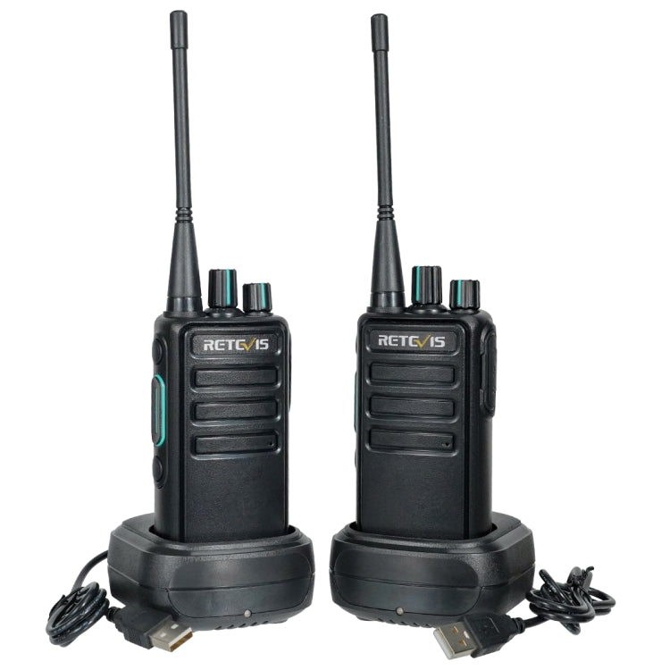 1 Pair RETEVIS RB29 FRS Free-license Two Way Radio Walkie Talkie(Black) - free shipping - PMC Jewellery - Order now!