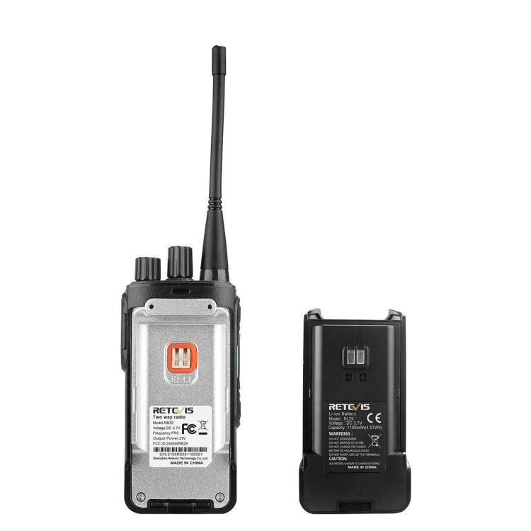 1 Pair RETEVIS RB29 FRS Free-license Two Way Radio Walkie Talkie(Black) - free shipping - PMC Jewellery - Order now!