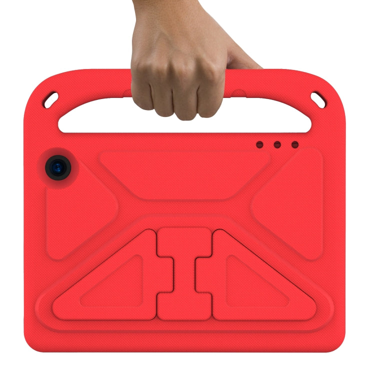 For Amazon Fire 7 2022 Handle EVA Shockproof Tablet Case with Triangle Holder(Red) - Amazon by PMC TechLife | Online Shopping South Africa | PMC TechLife | Buy Now Pay Later Mobicred