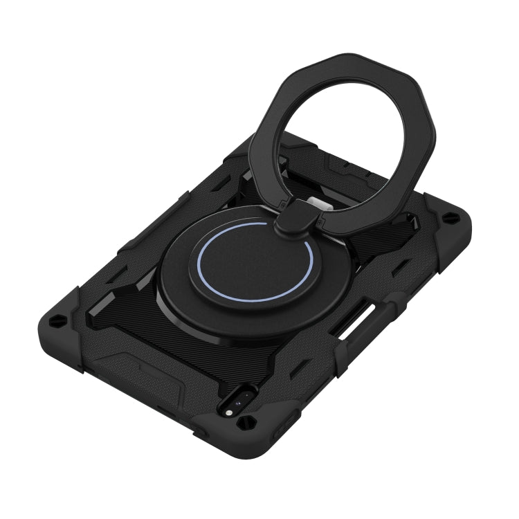 For Huawei Matepad Pro 10.8 Armor Contrast Color Silicone + PC Tablet Case(Black) - Huawei by PMC TechLife | Online Shopping South Africa | PMC TechLife | Buy Now Pay Later Mobicred