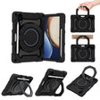 For Honor Tablet V7 Pro Armor Contrast Color Silicone + PC Tablet Case(Black) - Honor by PMC TechLife | Online Shopping South Africa | PMC TechLife | Buy Now Pay Later Mobicred
