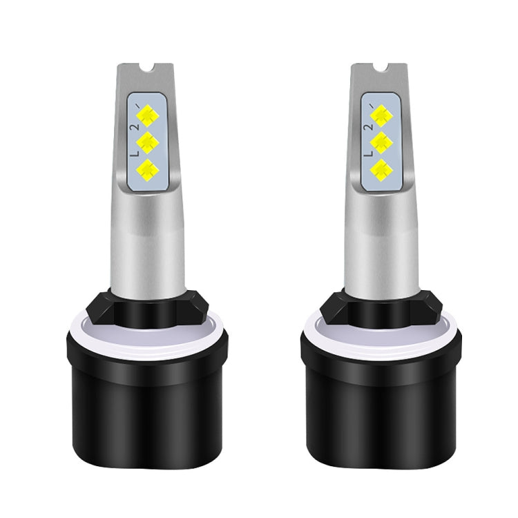 1 Pair 880 DC 12V-24V 12W 1800LM Car LED Fog Light(Ice Blue Light) - Fog / Driving Lights by PMC TechLife | Online Shopping South Africa | PMC TechLife | Buy Now Pay Later Mobicred