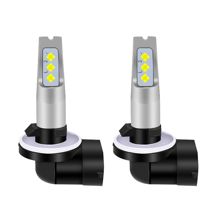 1 Pair 881 DC 12V-24V 12W 1800LM Car LED Fog Light(Ice Blue Light) - Fog / Driving Lights by PMC TechLife | Online Shopping South Africa | PMC TechLife | Buy Now Pay Later Mobicred