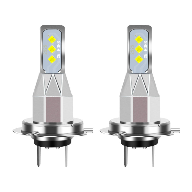 1 Pair H7 DC 12V-24V 12W 1800LM Car LED Fog Light(Ice Blue Light) - Fog / Driving Lights by PMC TechLife | Online Shopping South Africa | PMC TechLife | Buy Now Pay Later Mobicred