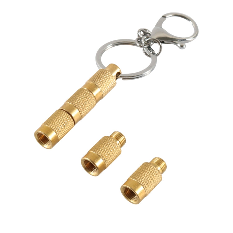 A6605 Offroad Vehicles 4 in 1 Brass Tire Deflation Tool Tire Exhaust Valve - Tire Valve Caps by PMC Jewellery | Online Shopping South Africa | PMC Jewellery | Buy Now Pay Later Mobicred
