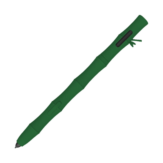 For Samsung Galaxy Tab S6 Lite LOVE MEI Bamboo Liquid Silicone Gel Stylus Pen Protective Case(Dark Green)