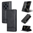 For vivo X100 AZNS Magnetic Calf Texture Leather Phone Case(Black) - free shipping - PMC Jewellery - Order now!