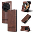 For vivo X100 Ultra AZNS Magnetic Calf Texture Leather Phone Case(Dark Brown) - free shipping - PMC Jewellery - Order now!