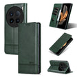 For vivo X100 Ultra AZNS Magnetic Calf Texture Leather Phone Case(Dark Green) - free shipping - PMC Jewellery - Order now!