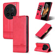 For vivo X100 Ultra AZNS Magnetic Calf Texture Leather Phone Case(Red) - free shipping - PMC Jewellery - Order now!