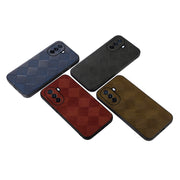 For Huawei Enjoy 50 China/nova Y70 4G Global/nova Y70 Plus Weave Plaid PU Phone Case(Green)