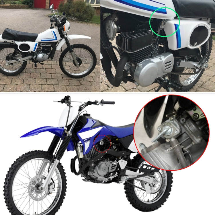 2 PCS Motorcycle Fuel Tap Valve Petcock Fuel Tank Gas Switch for Suzuki TM75 - Replacement Parts by PMC TechLife | Online Shopping South Africa | PMC TechLife | Buy Now Pay Later Mobicred