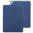 Mutural King Kong Series Deformation Holder Leather Tablet Case For iPad 9.7 2018 / 2017(Blue) - free shipping - PMC TechLife - Order now!