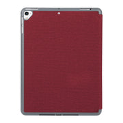 Mutural King Kong Series Deformation Holder Leather Tablet Case For iPad 9.7 2018 / 2017(Red)