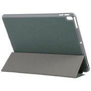 Mutural King Kong Series Deformation Holder Leather Tablet Case For iPad Pro 10.5 2019 / 2017(Green)