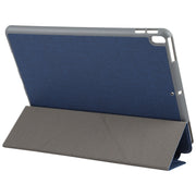 Mutural King Kong Series Deformation Holder Leather Tablet Case For iPad Pro 10.5 2019 / 2017(Blue)