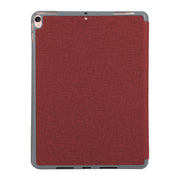 Mutural King Kong Series Deformation Holder Leather Tablet Case For iPad Pro 10.5 2019 / 2017(Red)